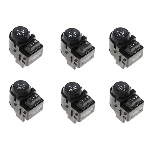 6X New Power Mirror Black Control Button  Fits for  Astra 23301469