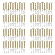 160 Pieces Shear Pins and Cotter Pins 738-04124 and 714-04040 Replacement Shear Pin and Bow Tie Lock Cotter