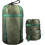 Compression Sack for Sleeping Bag 7.09 X 14.96 Inch Green for Backpacking Camping 5