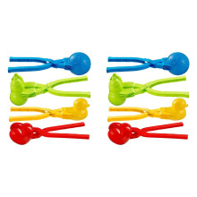 8 Pcs Snowball Maker Toys Snow Toy Kit Snowball Maker Clip Spherical Duck Snowman Heart Snowball Maker Snow Clip