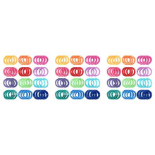 576 Pcs 7 Inches Potholder Loops Weaving Loom Loops Weaving Loops with 12 Colors for DIY Crafts Supplies A