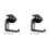 2X Heavy-Duty Table Mount Clamp, C Mounting Clamp Holder with Headset Hook Hanger 1