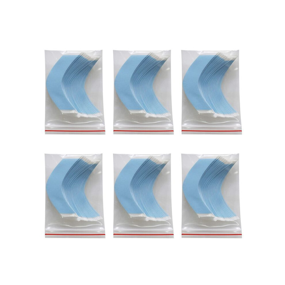 Unisex 216Pcs Super Strong Hair Wig Tape Double Adhesive Extension Tape Strips Waterproof For Toupee/Lace Wigs Film Cc Shape