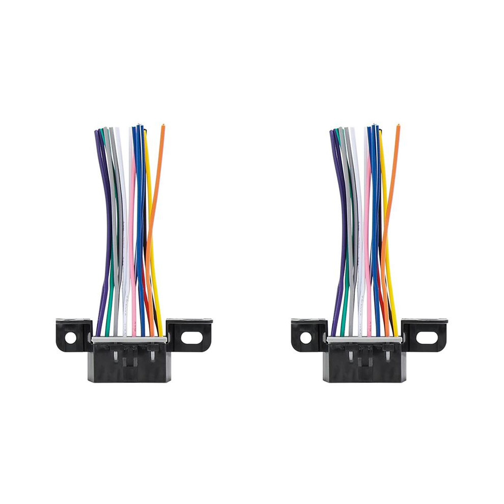 2X Full 16 Pin J1962f Obd2 Female To Male Diy Fixed Harness Adapter Connector Plug Dash Port Cable 4714128026809
