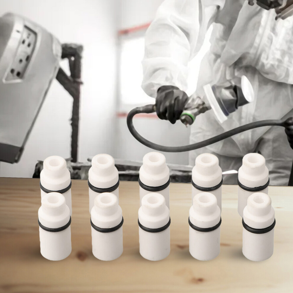 10Pcs Sandblasting Nozzle Accessories Ceramic Sandblaster Nozzle Tips For Low Pressure Sand Blasting Machine 6935161509854