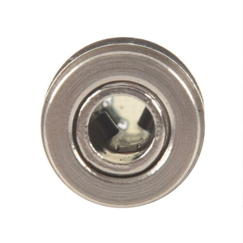 3X Cylinder Clip End Pin Mono Panel Output Jack Socket for Electric Guitar Bass 6.35mm 2