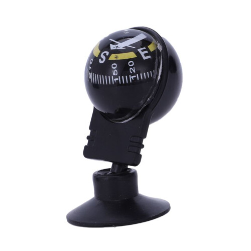 2X New Car Vehicle Floating  Magnetic Navigation Compass Black 1