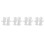 4 Pair Protective Anti-Slip White Cotton Work Driving Gloves 1