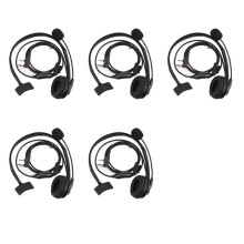 5X 2-Pin Headphone Headset TK220 for Jianwu UV-5R BF-888S Retevis H777 PUXING TYT Interphone C9009