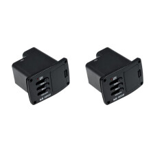 2X Belcat Uk-2000 Spiral Piezo Cable Pickup Eq And Pre Amp for Ukulele(No Battery)