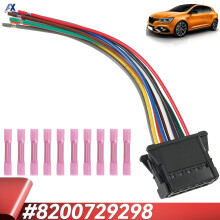 10-polige 12V-Autoheizungs-Widerstandsverkabelung Kabelbaumstecker 8200729298 für den Renault Clio 3 Megane 2 Scenic II Grandtour