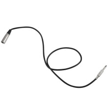4X XLR 3 Pin Plug To 6.35mm 1/4 Inch Male Mono Jack Plug Cable 1Meter(Approx3.3 Feet)