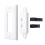 6X 2Port +USB 3.0 Female Wall Face Plate Panel Outlet Socket Extender White 6