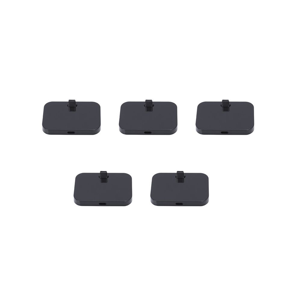5X Mobile Phone Desktop Type-C Charger Stand Holder Cellphone Usb-C Charging Docking Station Black 4713940475666