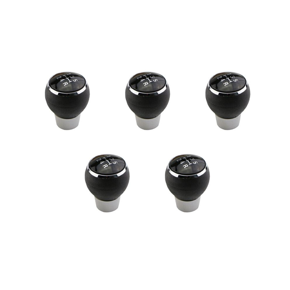 5X Car 5 Speed Gear Shift Knob Mt Handball For Lancer Ex Evo Gts Asx V3 V5 V6 White 6131313595083