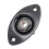 Oval Indented Guitar Jack Plate30 BK Oval Indented Guitar Jack Plate & Socket Black High Quality, 3 Pack 3