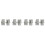 8Pcs Brake Tail Lamp Rear Light Socket Holder for  Accord 1