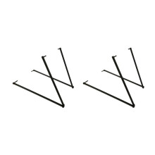 2 Par Suporte de Alvo de Tiro com Arco Portátil para Alvos de Treinamento, Suporte de Armação para Alvo de Tiro com Arco EVA XPE
