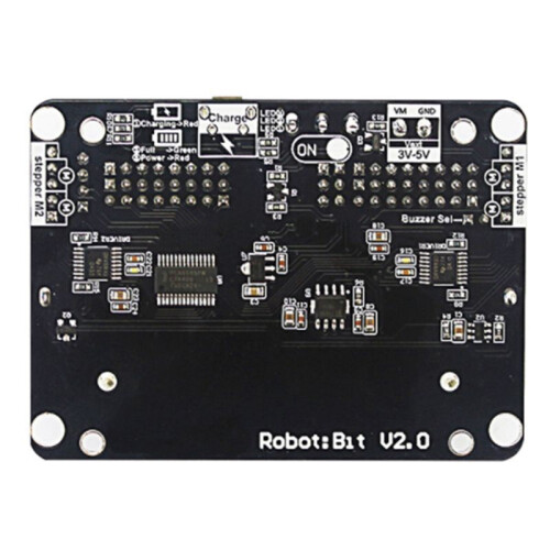 2X para MICROBIT Placa de Expansión para Microbit Placa Adaptadora de Robot de Programación de Coche Inteligente DIY Expansión Python 2