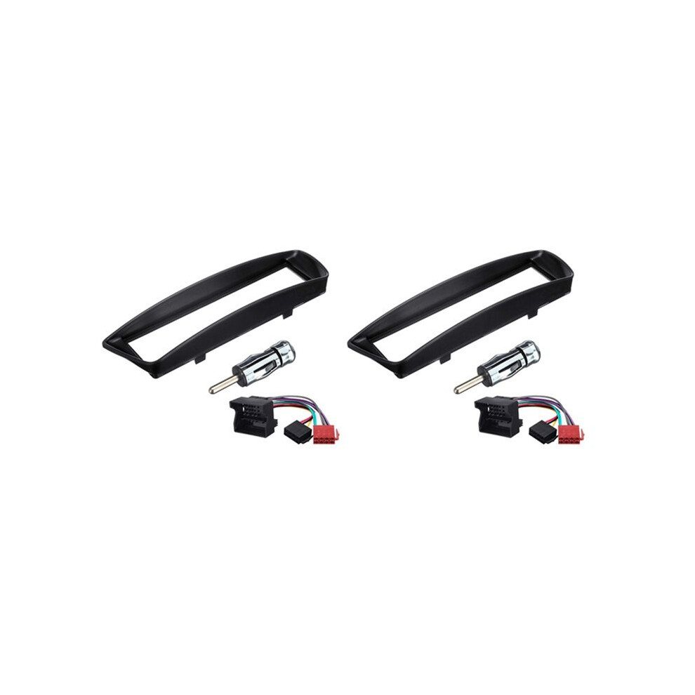 2X Car Radio Fascia Panel Frame 1 Din Cd Dvd Dash Audio Interior Cover For C1 For Aygo For 107 6034191308267