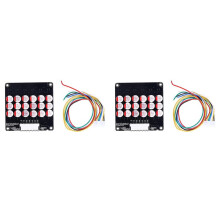 2X 6S Active Equalizer Balancer Lifepo4 / Lipo / LTO Batterieenergieausgleichskondensator BMS-Platine