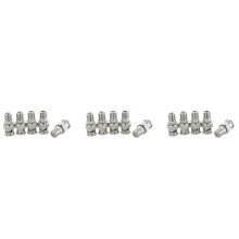 30 Stueck F Buchse Auf BNC Stecker Adapter Messing Vernickelung Gefragt