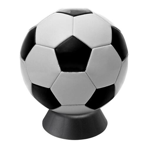 3X Supporto per Palla, Supporto per Display Basket Nel Plastica per Calcio, Pallone da Basket, Nero 1