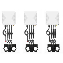 3X Tuya Life 3-Fas WiFi Energi KWH-Mätare 80A 120A Power Clamp Strömtransformator App Monitor(80A)