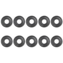 10X 6201Z Rillenkugellager, Metall, 12 x 32 x 10 mm, Abgedichtet