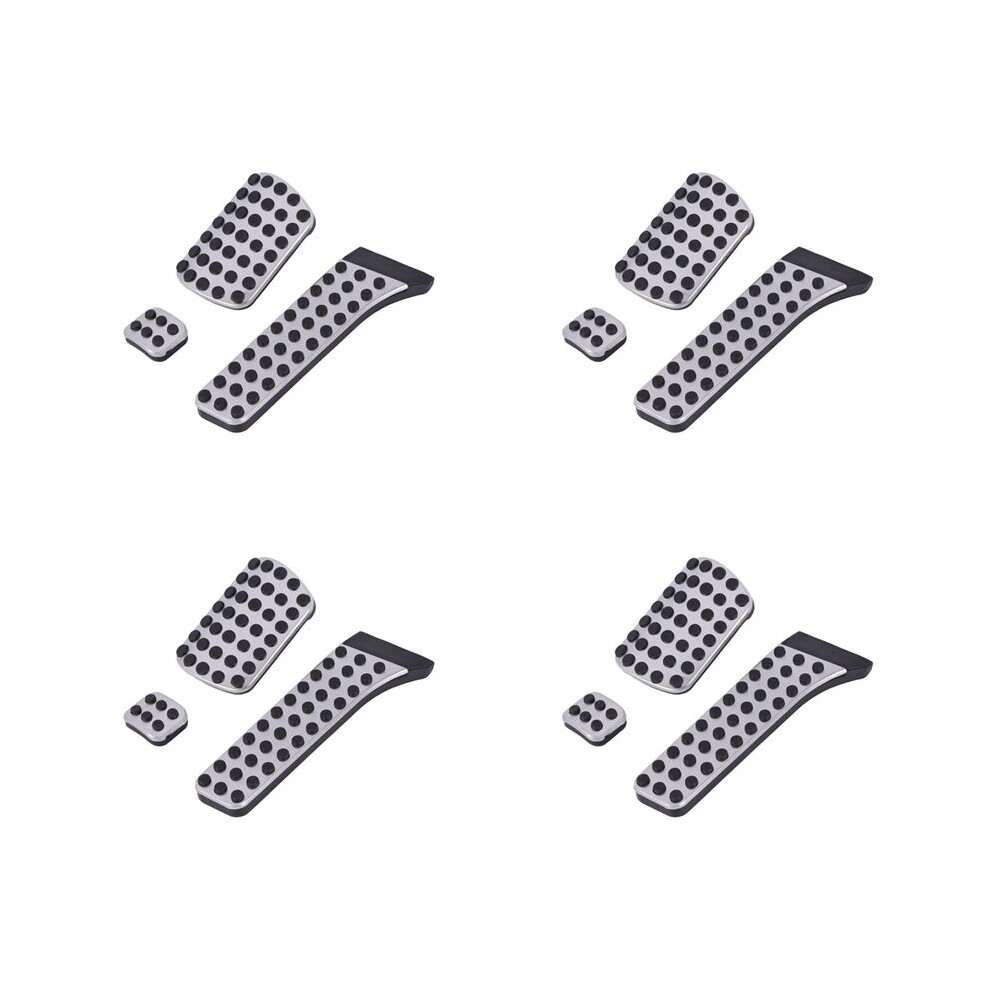 Car For C E S Glk Slk Cls Sl-Class W203 W204 W211 W212w210 Amg,Accelerator Brake Footrest Pad(12Pcs) Silver 6032357018630