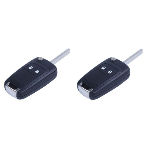 2X Foldable Shell 2 Buttons for Remote Key  Astra  Insignia