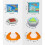 2X Preschool Color Code Games Logic Jigsaws for Kids Figure Cognition Spatial Thinking Educational Toy Learning(A) 6