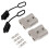 4X 50A 1/0 AWG Battery Connection Harness Plug Connector Winch Plug Quick Disconnect for UPS Battery Pack 2