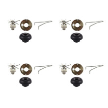 4X för TWK TM 767 800 TWK Jtc 767 800 Blad Knivar Ice för Juicer Blender Delar för 2L Burk 010 767 800 G5200 G20