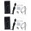 2X Guitar Preamp Amplifier Equalizer EQ 4-Band EQ Preamp Acoustic Piezo 7545R 1