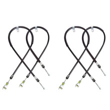 4X Brake Cable for Club Car Precedent 2008-,L+R Driver and Passenger Side,103528701 102557501 103528702 102557502