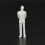 1:50 White Figures Architectural Model Human Scale HO Model Plastic Peoples,20 Pieces 4