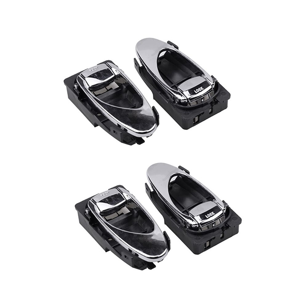 4Pcs Car Interior Door Handle For Daewoo Leganza 1997 1998 1999 2000 2001 2002 Accessories 6031602614955