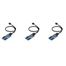 9Pin USB Header Stecker 1 Bis 2/4 Buchse Verlängerung Kabel Karte Desktop 9Pin USB HUB USB 2.0 9 Pin Anschluss Adapter 30cm 3 STÜCK