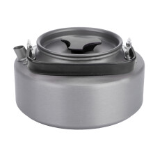 Camping Kettle for Hiking, Oxidation Resistant Coating Stainless Steel Durability Non-Drip Spout for Indoor Outdoor Adventure