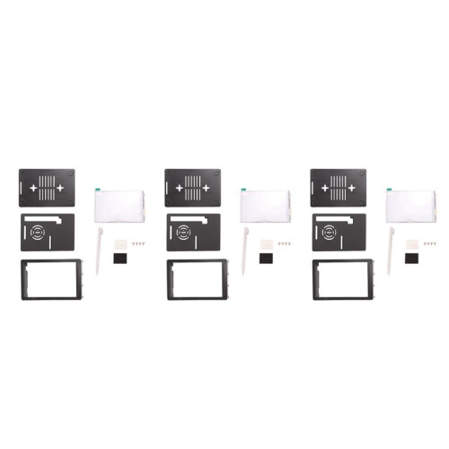 3X 3.5 Inch Tft Lcd Contact Screen 320X480 Resolution Abs Case + Touchpen for Raspberry Pi 4 B