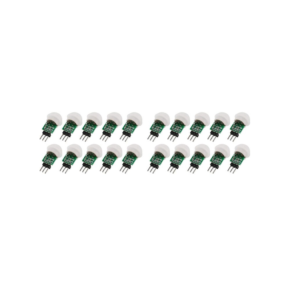 20Pcs Am312 Human Sensor Module Ir Pyroelectric Infrared Pir Motion Sensor Detector Modules 2.7V To 12V 4711351720962
