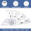 8X T-Shirt Ruler Guide Alignment Tool for Vinyl, Alignment Tool for  T Shirt Centering Tool (Transparent) 6