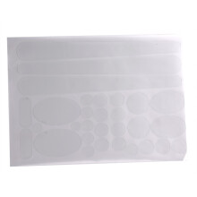 Hoogwaardige framebeschermer voor fietsen, eenvoudig aan te brengen, luchtbelvrije beschermstickers voor de achtervork en het frame, transparante