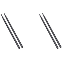 2 Paar 5A Carbon Drumsticks Antislip Professionele Drumstokken Muziekinstrument Percussie Accessoires