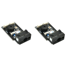2X GM65 1D 2D Barcode Scanner USB UART PDF417 Bar Code Reader QR Code Module for Bus Supermarket Hospital
