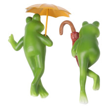 Hängende Accessoires Froschblumentopf-Gartenpartys Einfache Installation Leichte Struktur niedliche Froschblumentopf-Anhänger