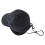 2X Wasserdichte Winter Mützen Warme Polyester Gefütterte Ohren Klappen Base  Mütze,Schwarz 5