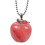 Collier en pierre naturelle Unique, chaîne-cristal de pastèque 1