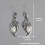 Multifunctionele legering oorbellen Cool Girl accessoires 4